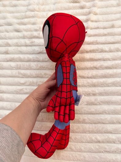 Spider-Man Spidey Amazing Friends Talking Soft Plush approx. 44 cm. Loose head Used Please see photos