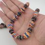 Antique Venetian Style Trade Glass Beads Necklace Image 4