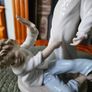 NAO by Lladro "Pillow Fight" Figurine Image 10