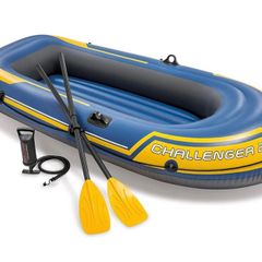 Challenger Inflatable Boat Set with Oars + Inflator (FREE POSTAGE)