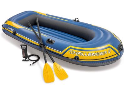 Challenger Inflatable Boat Set with Oars + Inflator (FREE POSTAGE)
