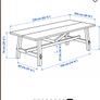 IKEA Skogsta Table and 6 chairs Image 10