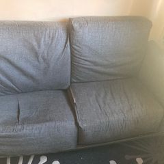 leather 2seater couch