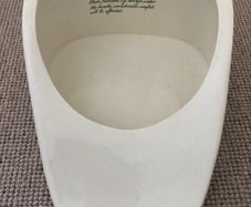 Vintage Ceramic Slipper Bed Pan Royal Winton