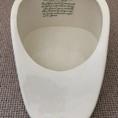 Vintage Ceramic Slipper Bed Pan Royal Winton