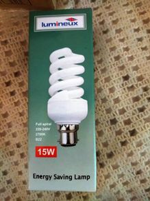 lumineux 15w full spiral light bulb