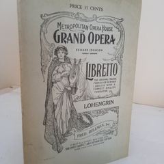 Lohengrin: Opera in Three Acts by Richard Wagner (GT217)