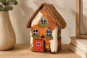 handcrafted tiny wooden house