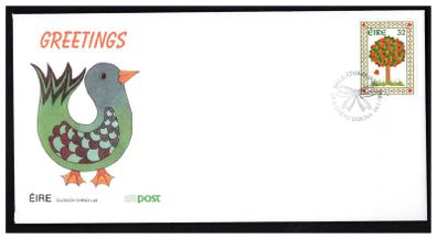 1995 Ireland Love Commemorative Stamp An Post First Day Cover (FDC)