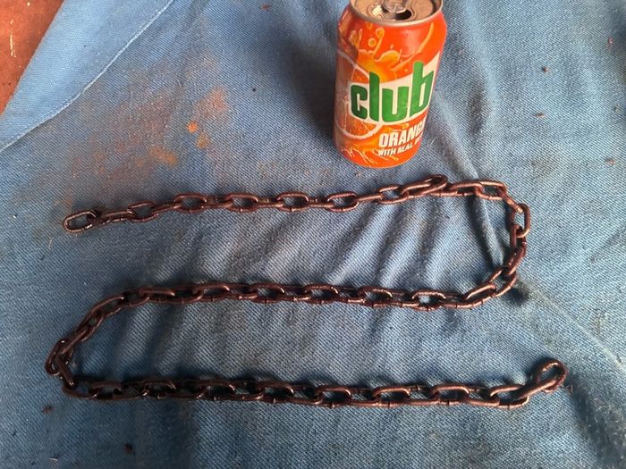 Steel security chain