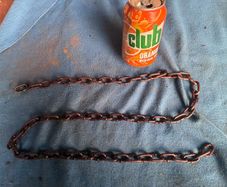 Steel security chain