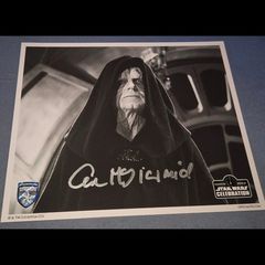 Star Wars Ian McDiarmid Autographed Signed  offical pix