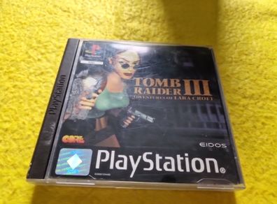 Tomb raider III 3 PlayStation1 ps1 PlayStation2 ps2 games Original