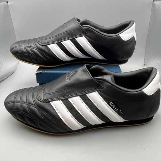 Adidas Original Taekwondo Womens SM II-LS Black/White Trainers JQ4775 UK 7 EU 40.5