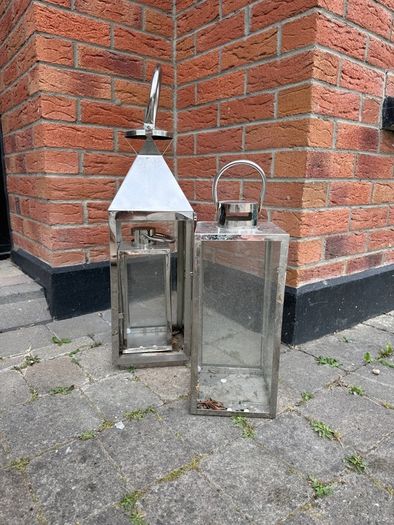 Outdoor lanterns x 3