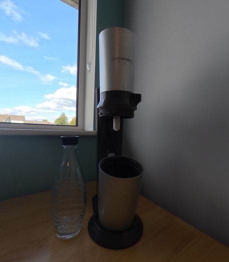Sodastream with glas bottles