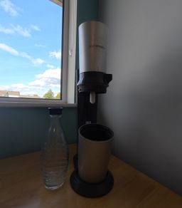 Sodastream with glas bottles