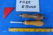 2 Leatherwork Tools