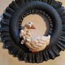 Ceramic Goose Wreath Image 3