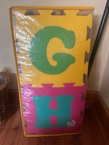 Foam Letter Squares