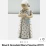 Porcelain Figurine'Mary' by Bing & Grondahl, Denmark Image 5