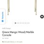 Kare Design - Grace Mango Wood/Marble Console Image 4