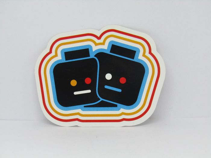 Lego Citizen Brick Day 8 Sticker Rare Hard To Find