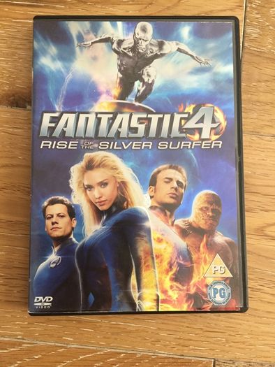 Action DVD's Hulk, Spider-Man 2, Fantastic 4