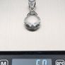 Ornate White Quartz Silver Pendant Image 8