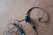 Head set with mike.