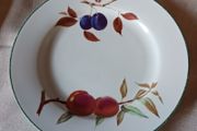 Royal Worcester, very large plate/ Evesham Vale