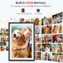 WiFi Digital Photo Frame 1280x800 HD IPS Touchscreen, 32GB Storage, Auto-Rotate, Wall-Mountable for Sharing Photos & Videos Image 4