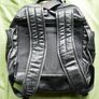 TUMI Compact Laptop Brief Pack Backpack Black (Leather)  Black Travel Bag Image 5