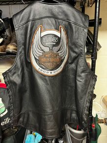 harley waist coat