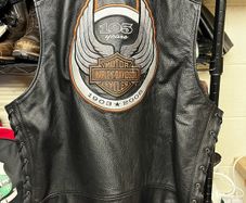 harley waist coat