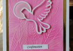 Handmade card - Confirmation.