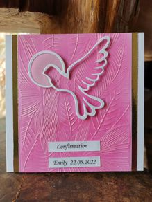 Handmade card - Confirmation.
