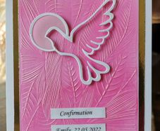 Handmade card - Confirmation.