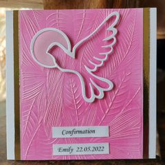 Handmade card - Confirmation.