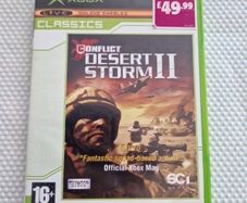 Conflict Desert Storm II Xbox Original Games Original