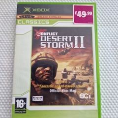 Conflict Desert Storm II Xbox Original Games Original