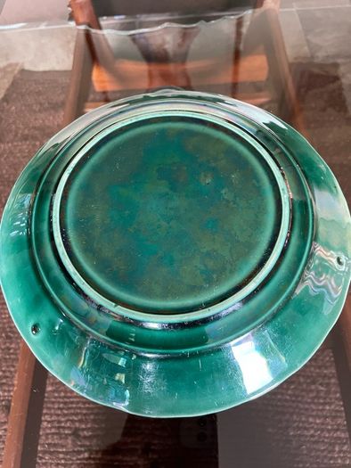 Pair of Late Victorian Collectors Cabbage Plates