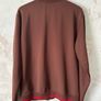 Vintage Duffer of St George Brown zip track jacket Size L Image 2