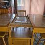 Solid oak extendable table Image 4