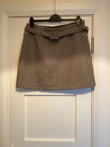 Ladies tweed effect short skirt size 14