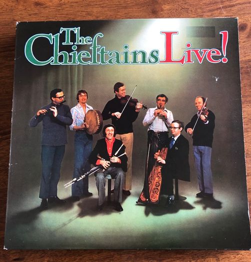 Chieftains Live Vinyl Album 1977