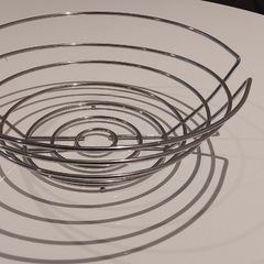 Chrome Fruit Bowl