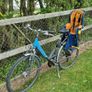 City Bike Bicycle with Romer child seat with relax position Image 7