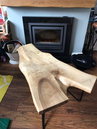 Walnut designer piece