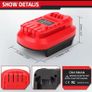 Battery Adapter for Craftsman 20V Tools for DeWalt 20V and for Milwaukee 18V Li-on Battery Convert to for Craftsman Power Tool Image 3